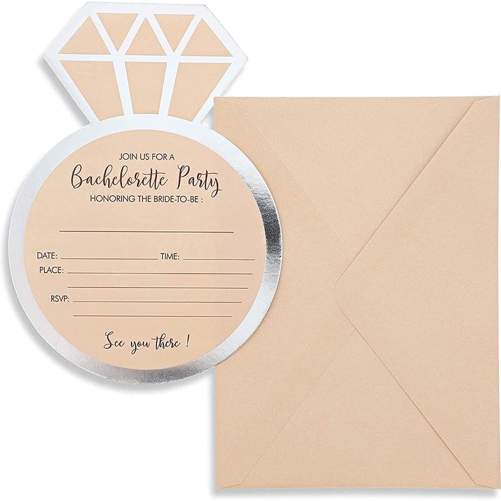 50pk Bachelorette Party Invitations